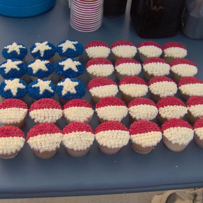 Fourth Of July Cupcakes
