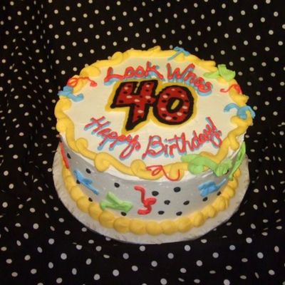 40Th Birthday Cake
