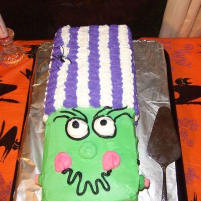Bride Of Frankenstein Cake