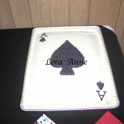 Ace Of Spades Cake