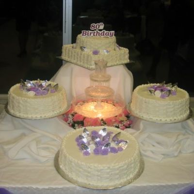 80Th Birthday Cake