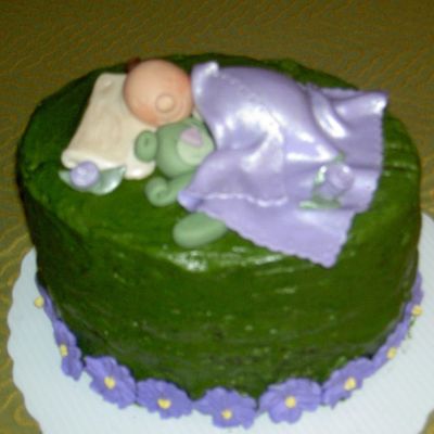 Practice Baby Shower Cake