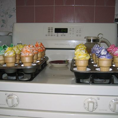 Ice Cream Cone Cupcakes