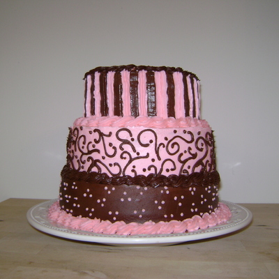 Pink & Chocolate Brown Baby Shower