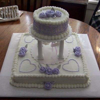 Lavendar/silver Bridal Shower
