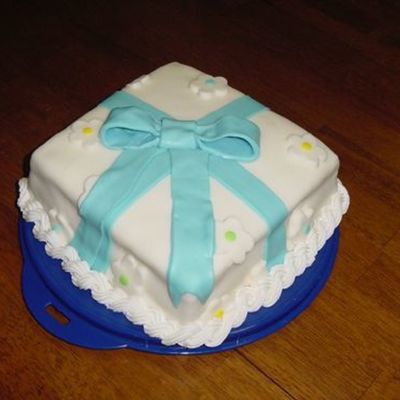 The Fondant Present That Melted