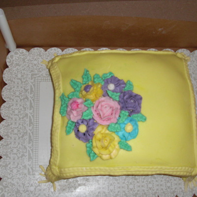 Yellow Pillow Cake
