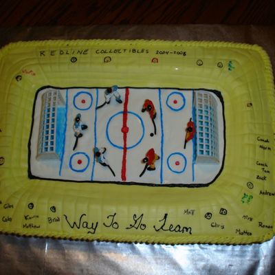 Hockey Rink, Top View