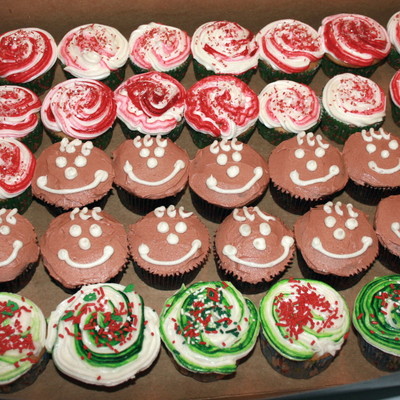 Chirstmas Cupcakes