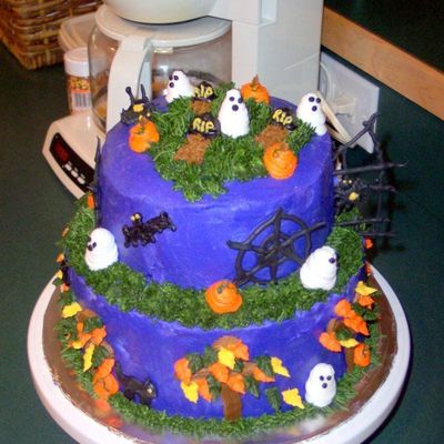 My 1St Halloween Cake