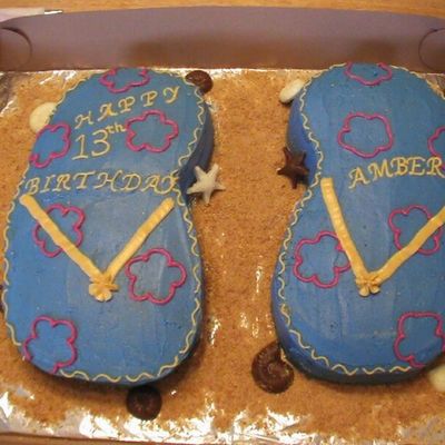 Flip Flops For 13Th Birthday