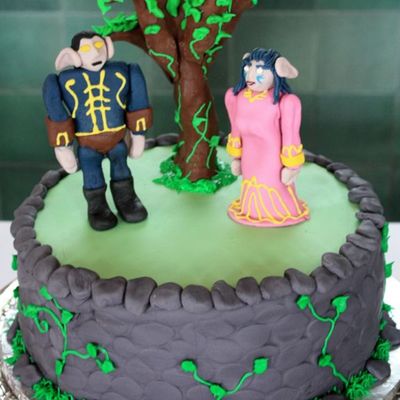 World Of Warcraft Groom's Cake