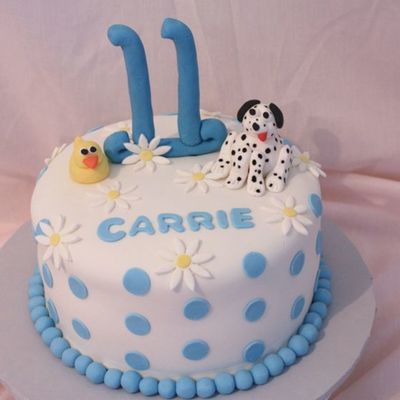 Carrie's Blue Polka Dots