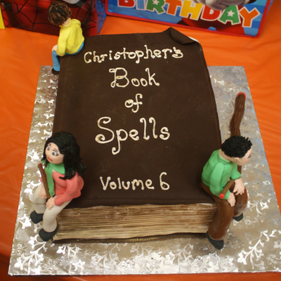 Wizards Of Waverly Place Spellbook Cake