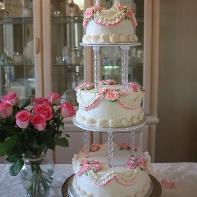 Re-Created Wedding Cake