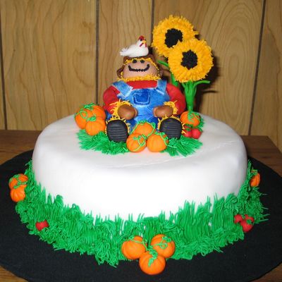 Scarecrow Cake