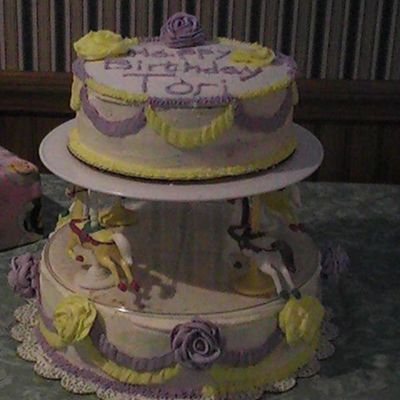 4 Year Old Birthday Cake/carousel