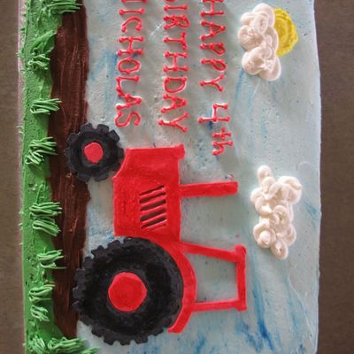 Tractor Cake