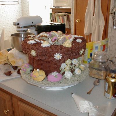 Easter Basket Cake