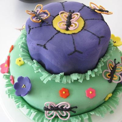 Butterfly Birthday Cake