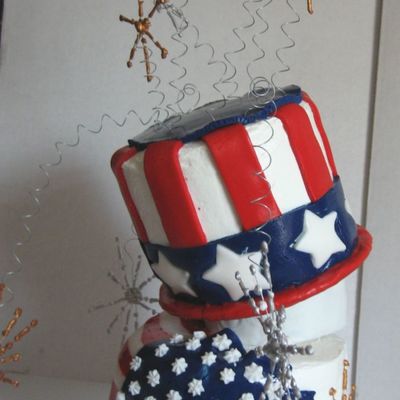 4Th Of July Topsy-Tury (Side View)