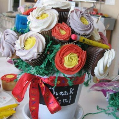Teacher's Appreciation Cupcake Bouquet