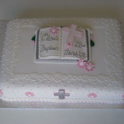 Christening Cake