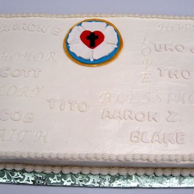 Confirmation Cake