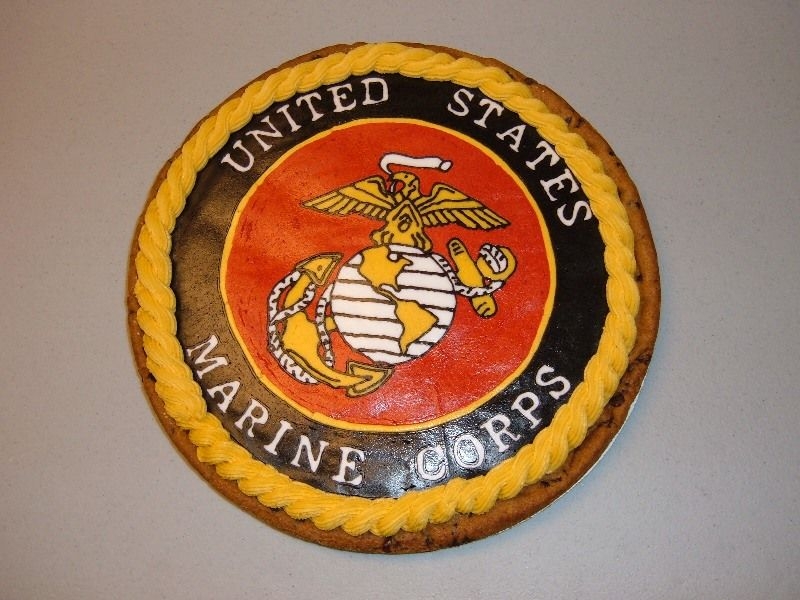 Marine Seal Cookie Cake