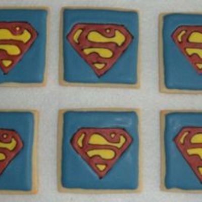 Superman Cookies