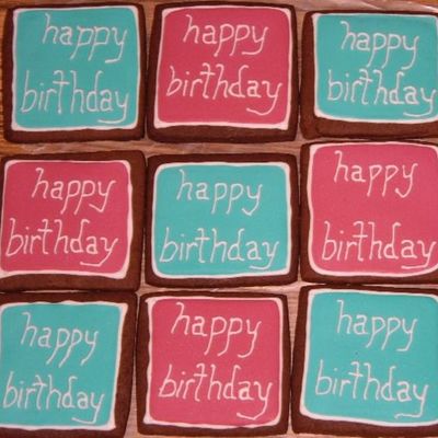 Happy Birthday Cookie