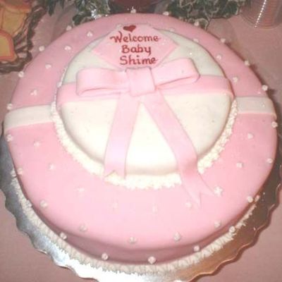 Baby Lea's Shower Cake