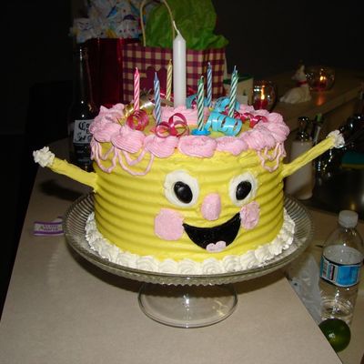 Happy Face Party Cake