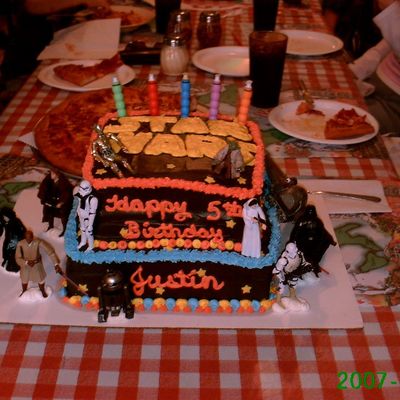 Justin's Star Wars Cake