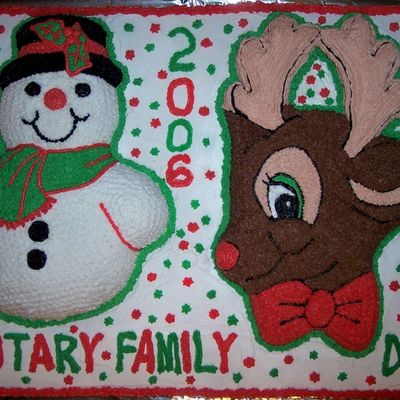 Christmas Party Cake