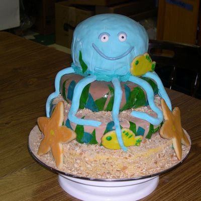 Octopus At The Beach