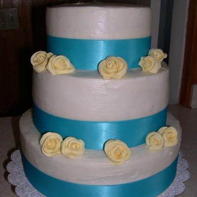 Last Minute Wedding Cake