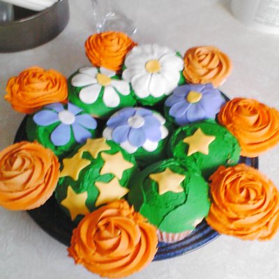 Flower Cupcakes