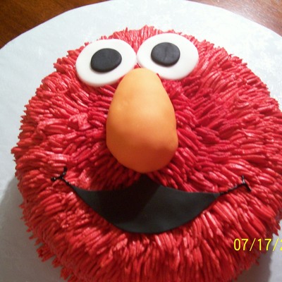 Elmo Birthday Cake