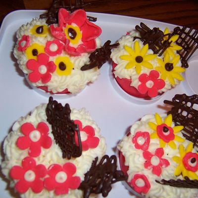 Flower Cupcakes