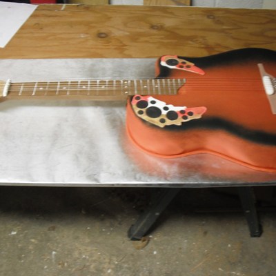 Guitar Grooms Cake