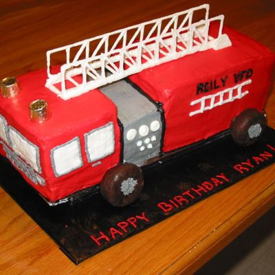 3D Firetruck