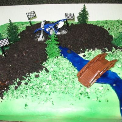 Motorcross Groom's Cake