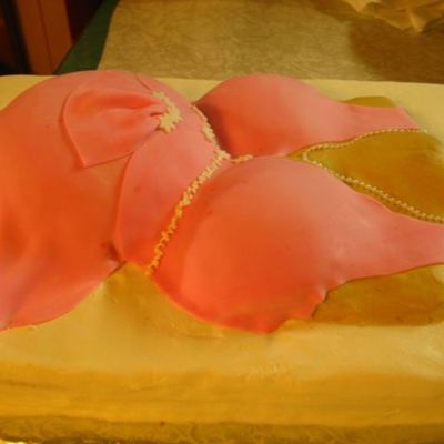 Pregnant Belly Cake