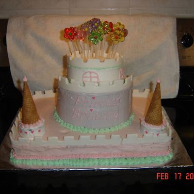 Brianna's Castle Cake