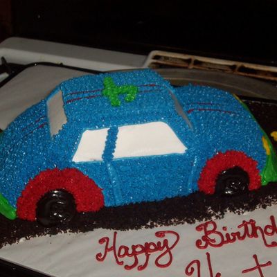 3D Car Cake