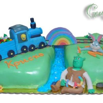 Favorite Characters Cake