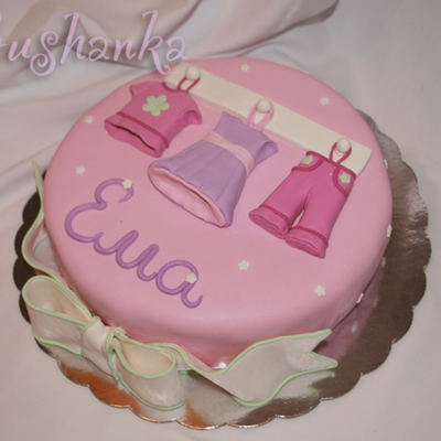 Baby Girl Cake