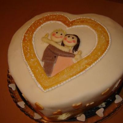 Engagement Cake