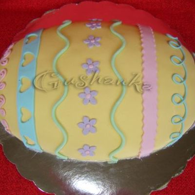 Easter Egg Cake